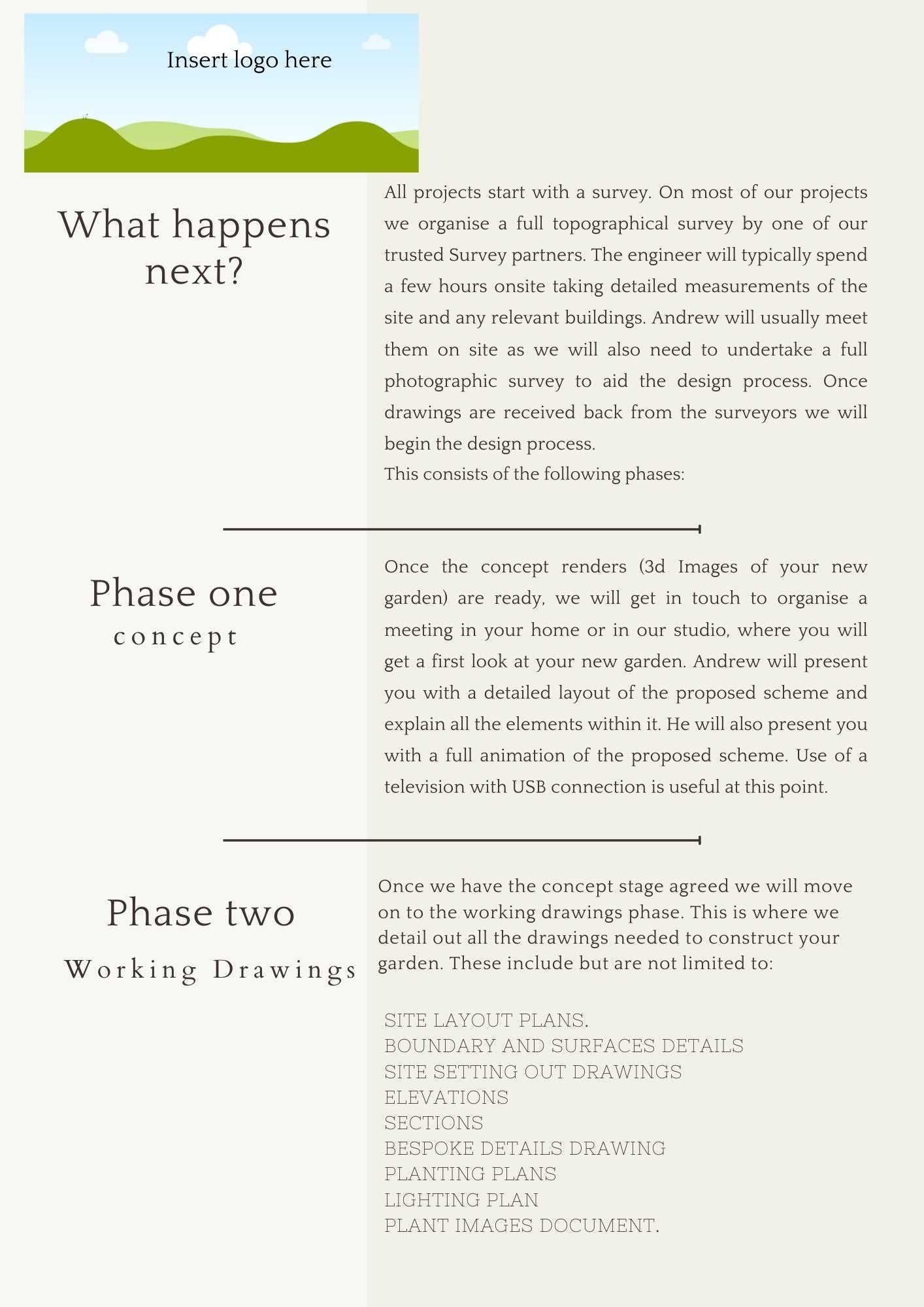 Client Welcome Pack Template