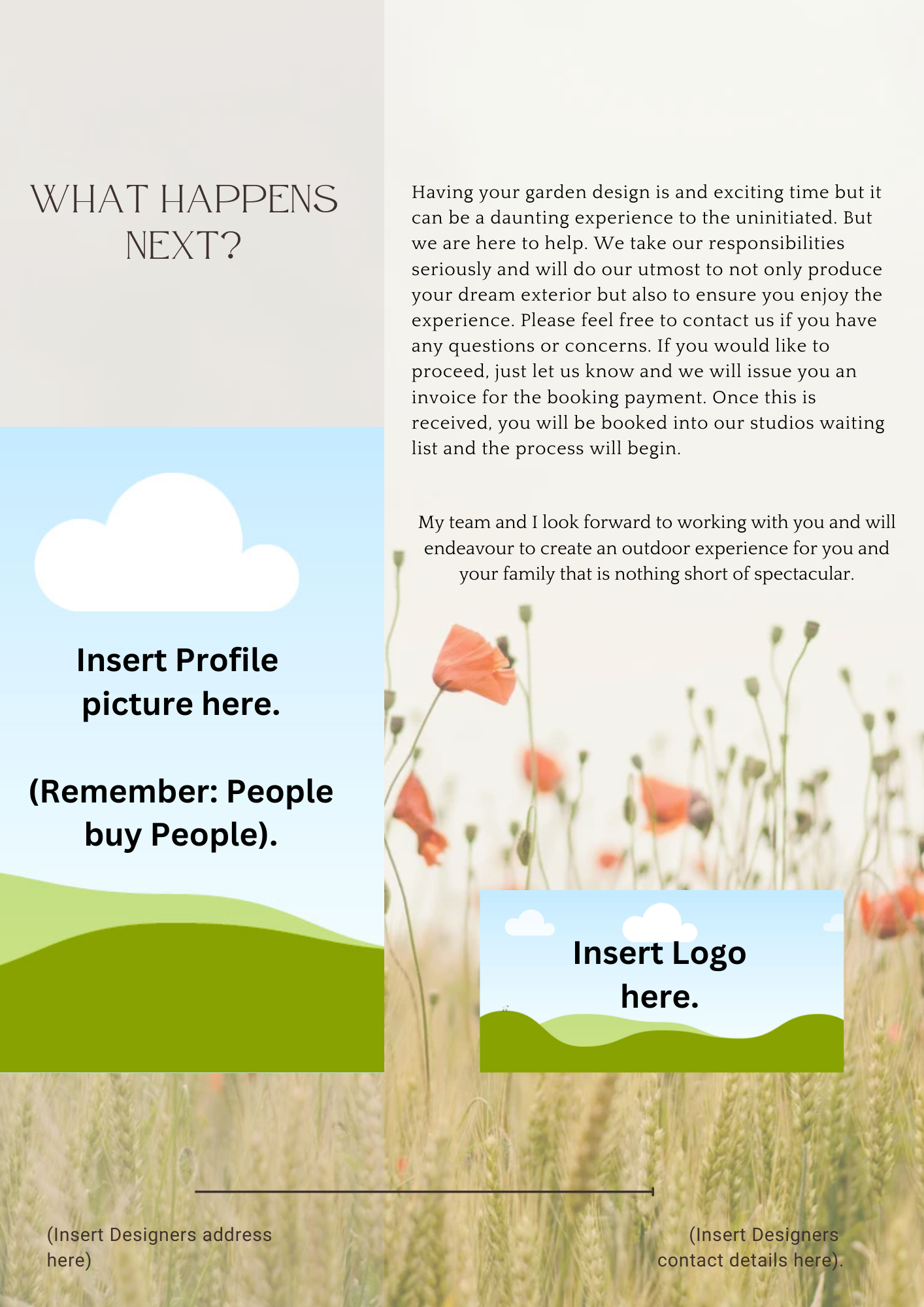 Design Fees Proposal Template