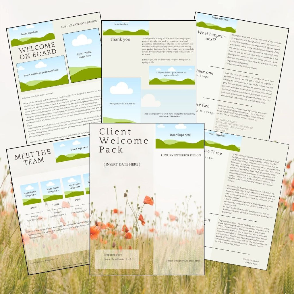 Client Welcome Pack Template