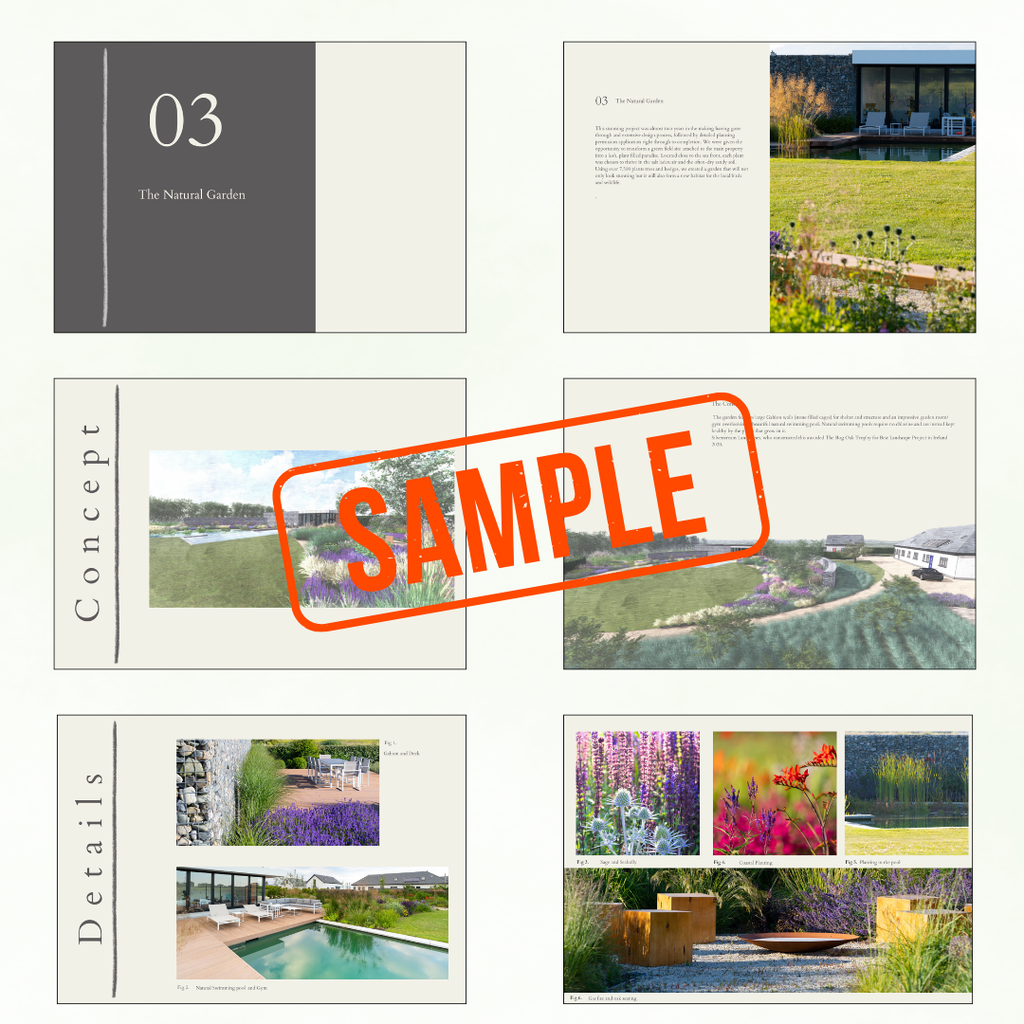 Garden Design Portfolio Template