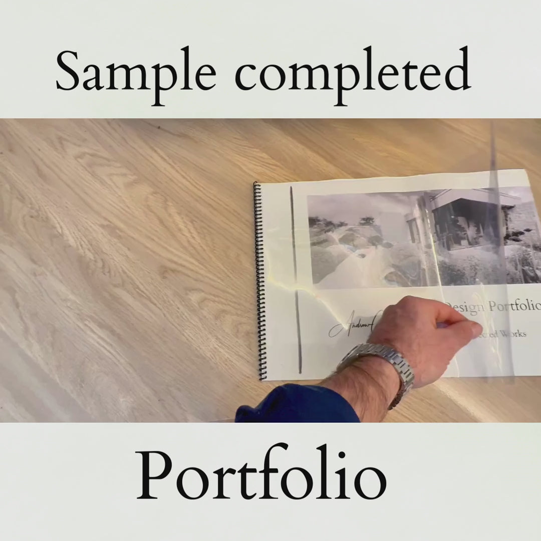 Garden Design Portfolio Template